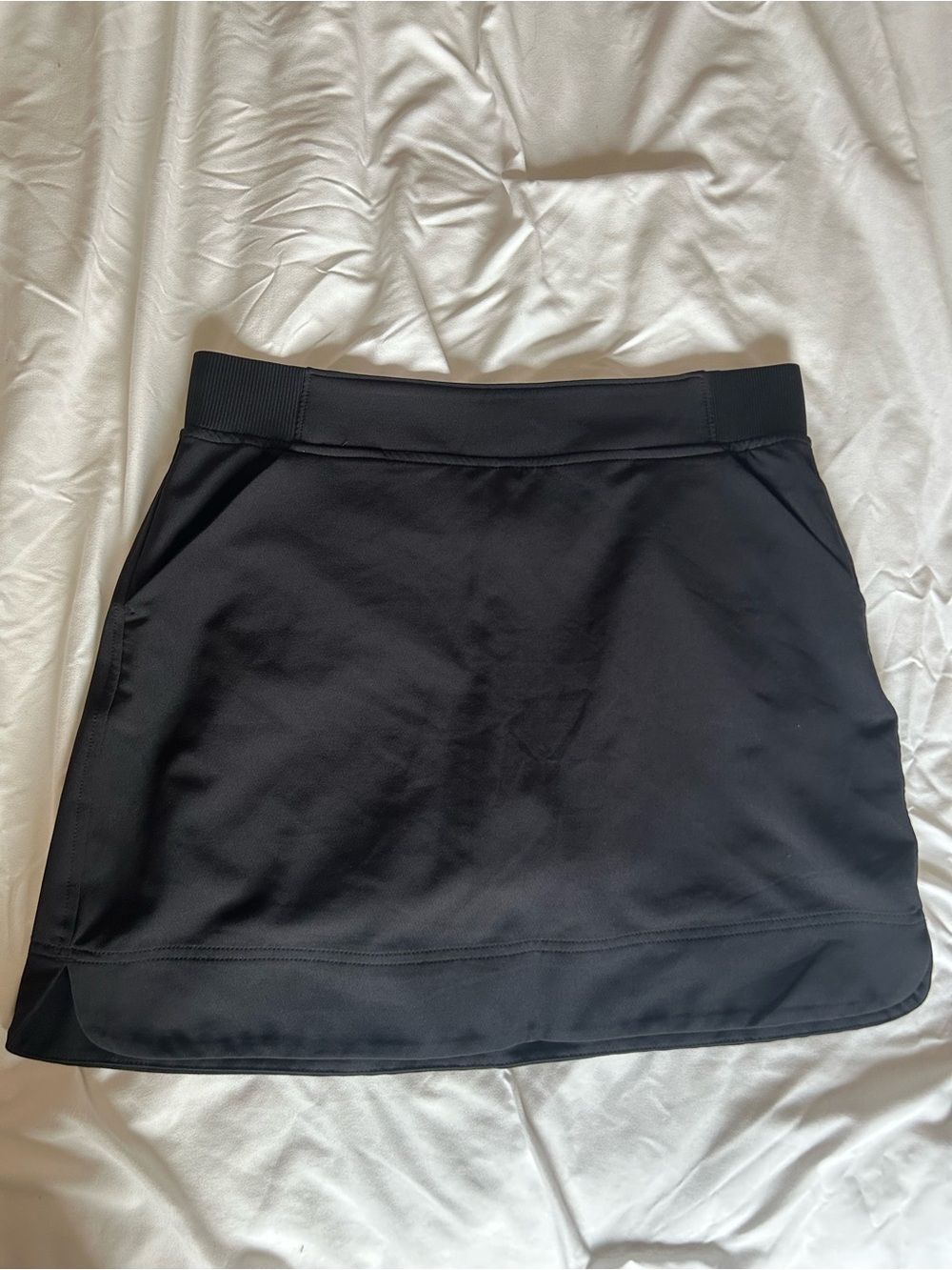 Black Athletic Skort with Pockets Size Medium Activewear